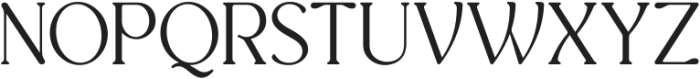 Classical Typeface otf (400) Font UPPERCASE