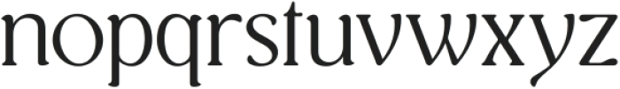 Classical Typeface otf (400) Font LOWERCASE