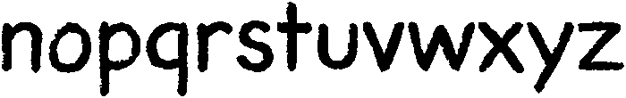 Classroom-Regular otf (400) Font LOWERCASE