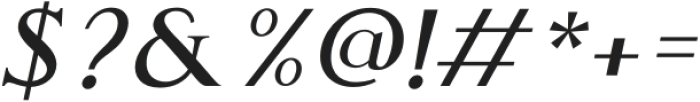 Classy Black Italic otf (900) Font OTHER CHARS