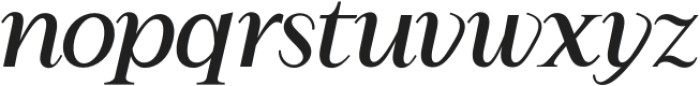 Classy Black Italic otf (900) Font LOWERCASE