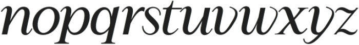 Classy Bold Italic otf (700) Font LOWERCASE