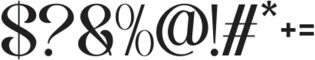 Classy Exclusive Regular otf (400) Font OTHER CHARS