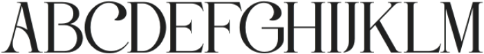 Classy Exclusive Regular otf (400) Font UPPERCASE