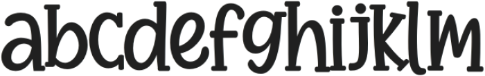 Classy Flowers Regular otf (400) Font LOWERCASE