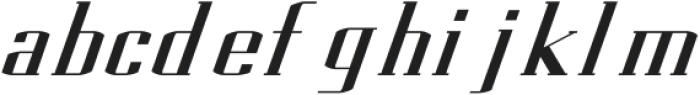 Classy Italic otf (400) Font LOWERCASE
