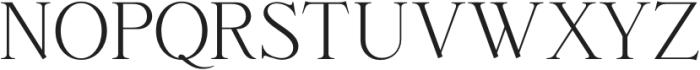Classy Light otf (300) Font UPPERCASE