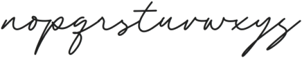 Classy Melody Script otf (400) Font LOWERCASE