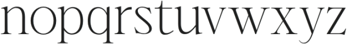 Classy Thin otf (100) Font LOWERCASE