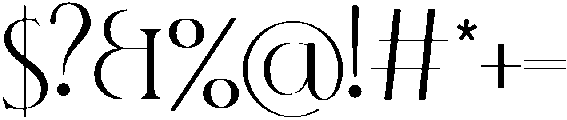 Classy otf (400) Font OTHER CHARS