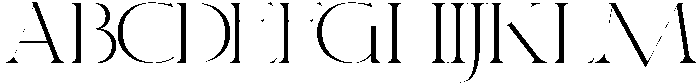 Classy otf (400) Font UPPERCASE