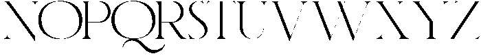 Classy otf (400) Font UPPERCASE