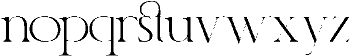 Classy otf (400) Font LOWERCASE