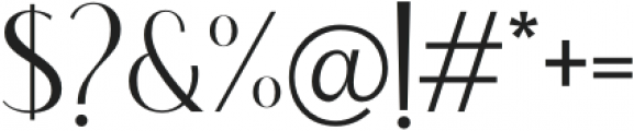 ClassyBrune-Regular otf (400) Font OTHER CHARS