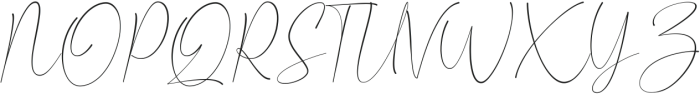 Claster Oleander Signature otf (400) Font UPPERCASE