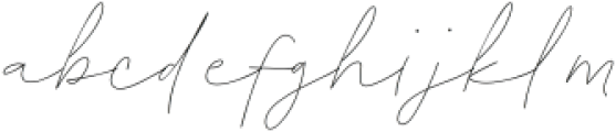 Clattery Sketch otf (400) Font LOWERCASE