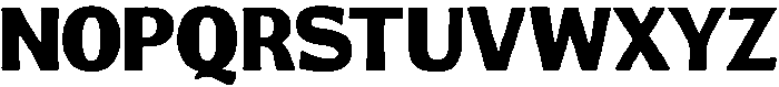 Clauthbound Bold otf (700) Font LOWERCASE