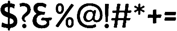 Clauthbound Regular otf (400) Font OTHER CHARS