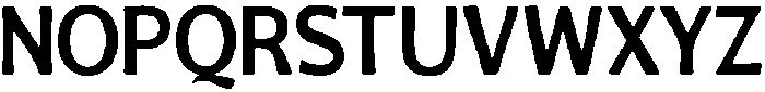 Clauthbound Regular otf (400) Font LOWERCASE