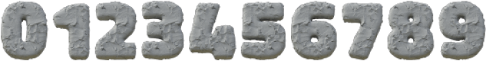 Clay1 Regular otf (400) Font OTHER CHARS