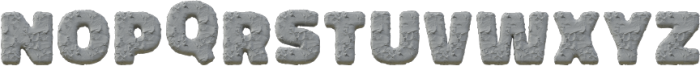 Clay1 Regular otf (400) Font UPPERCASE