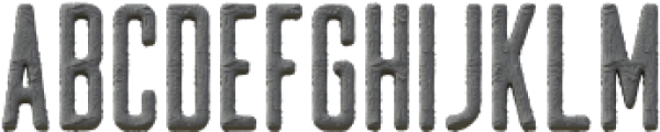 Clay4 Regular otf (400) Font UPPERCASE