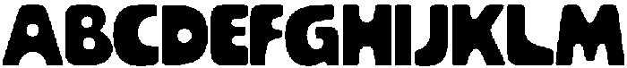 Claycraft Regular otf (400) Font UPPERCASE