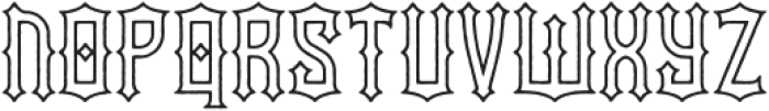 Claymore Type 5 otf (400) Font LOWERCASE