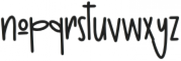 Claystorm otf (400) Font LOWERCASE