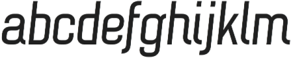 Clayton Light Italic otf (300) Font LOWERCASE