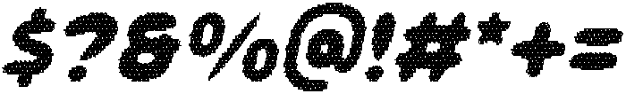Clefy Disco Italic otf (400) Font OTHER CHARS