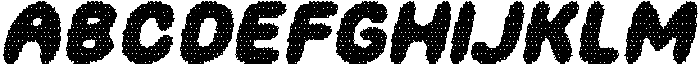 Clefy Disco Italic otf (400) Font UPPERCASE