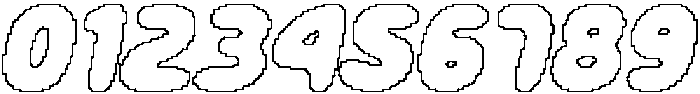 Clefy Pixel Outline otf (400) Font OTHER CHARS