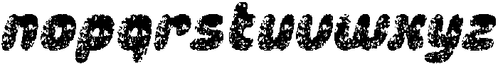 Clefy Stamp Italic otf (400) Font LOWERCASE