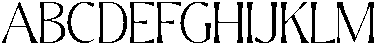 Clemb Light otf (300) Font UPPERCASE