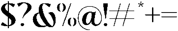 Clemb SemiBold otf (600) Font OTHER CHARS
