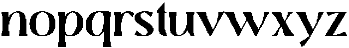 Clemb SemiBold otf (600) Font LOWERCASE