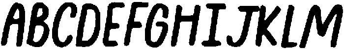 Clementine Regular otf (400) Font UPPERCASE