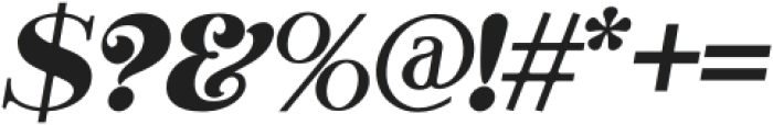 Clemor italic otf (400) Font OTHER CHARS