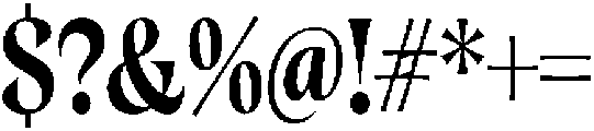 Cleric Bold otf (700) Font OTHER CHARS