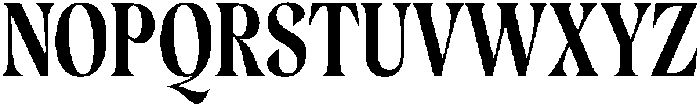 Cleric Bold otf (700) Font UPPERCASE