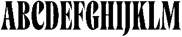 Cleric Condensed Heavy otf (800) Font