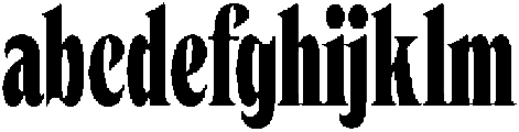 Cleric Condensed Heavy otf (800) FONT