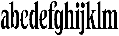 Cleric Condensed Medium otf (500) FONT