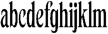 Cleric Condensed Regular otf (400) FONT