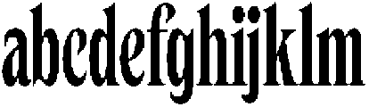 Cleric Condensed SemiBold otf (600) FONT
