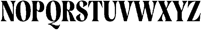 Cleric Heavy otf (800) Font UPPERCASE