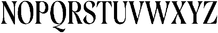 Cleric Medium otf (500) Font UPPERCASE