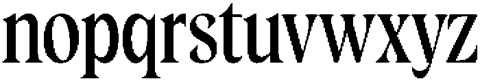 Cleric Medium otf (500) Font LOWERCASE