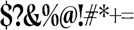 Cleric SemiBold otf (600) Font OTHER CHARS